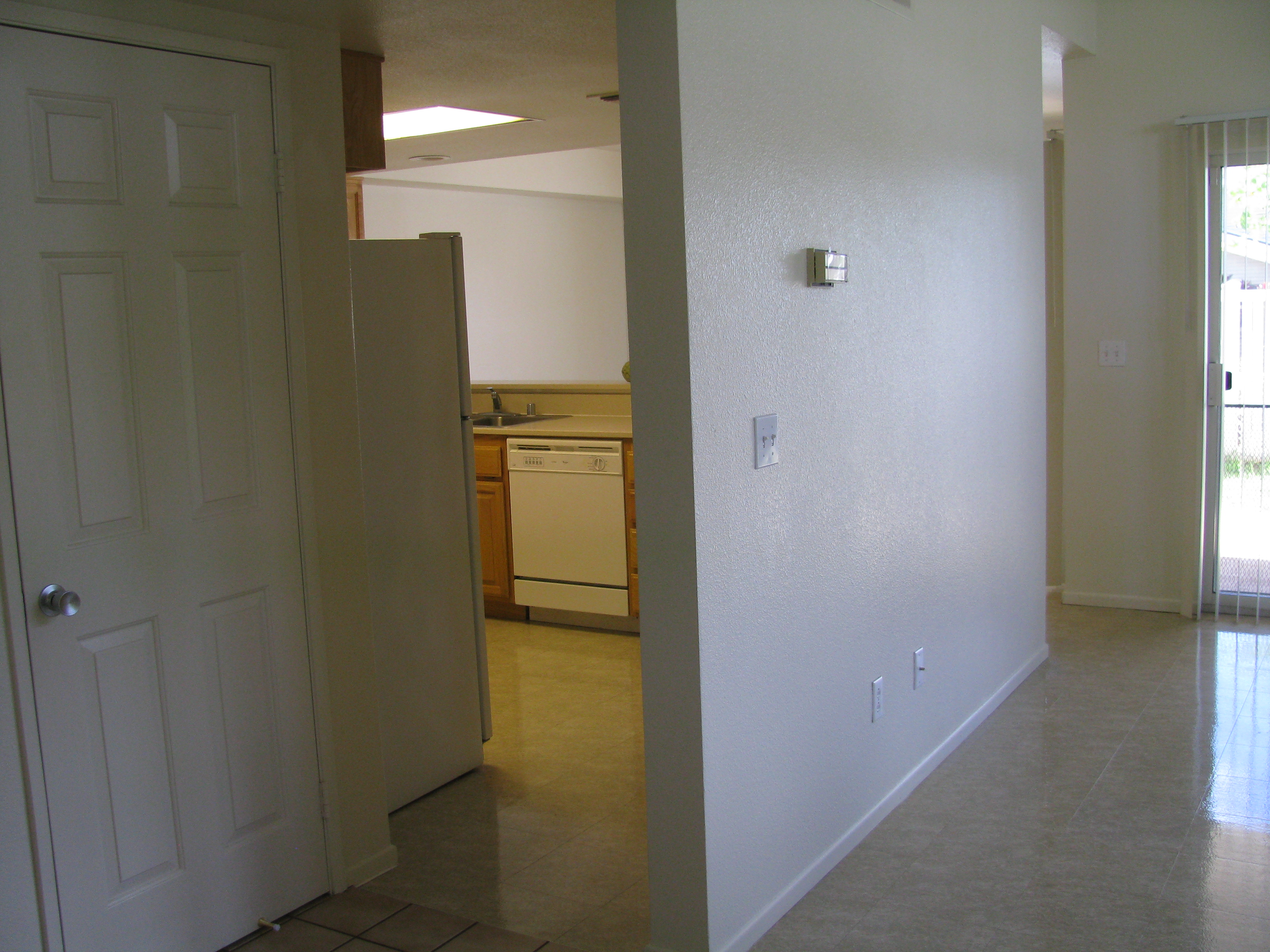 Looking toward the kitchen