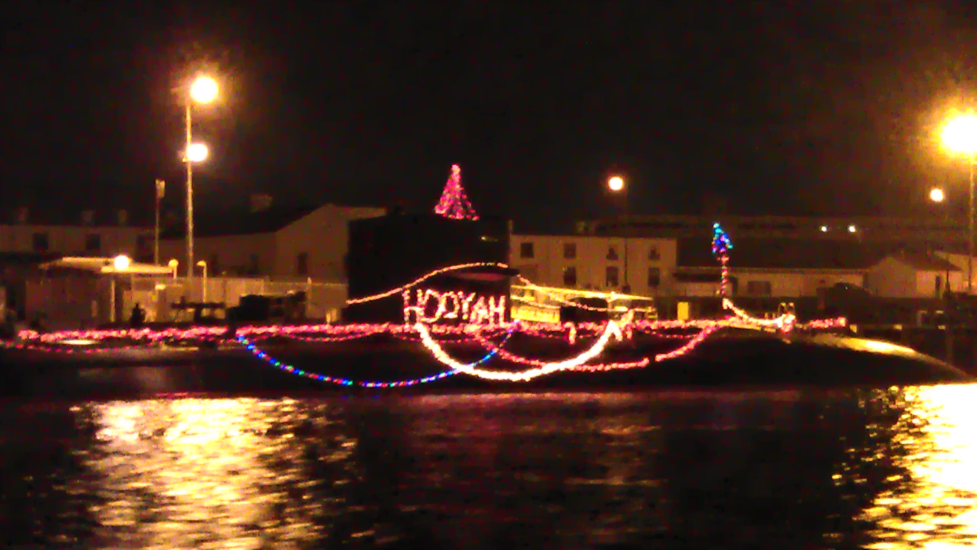 decorated submarine