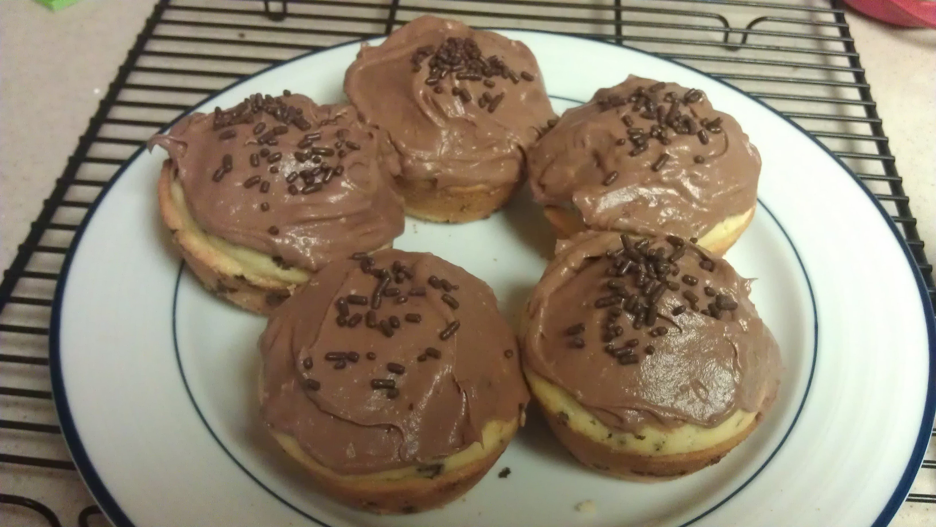 1/12/2012 completed cupcakes