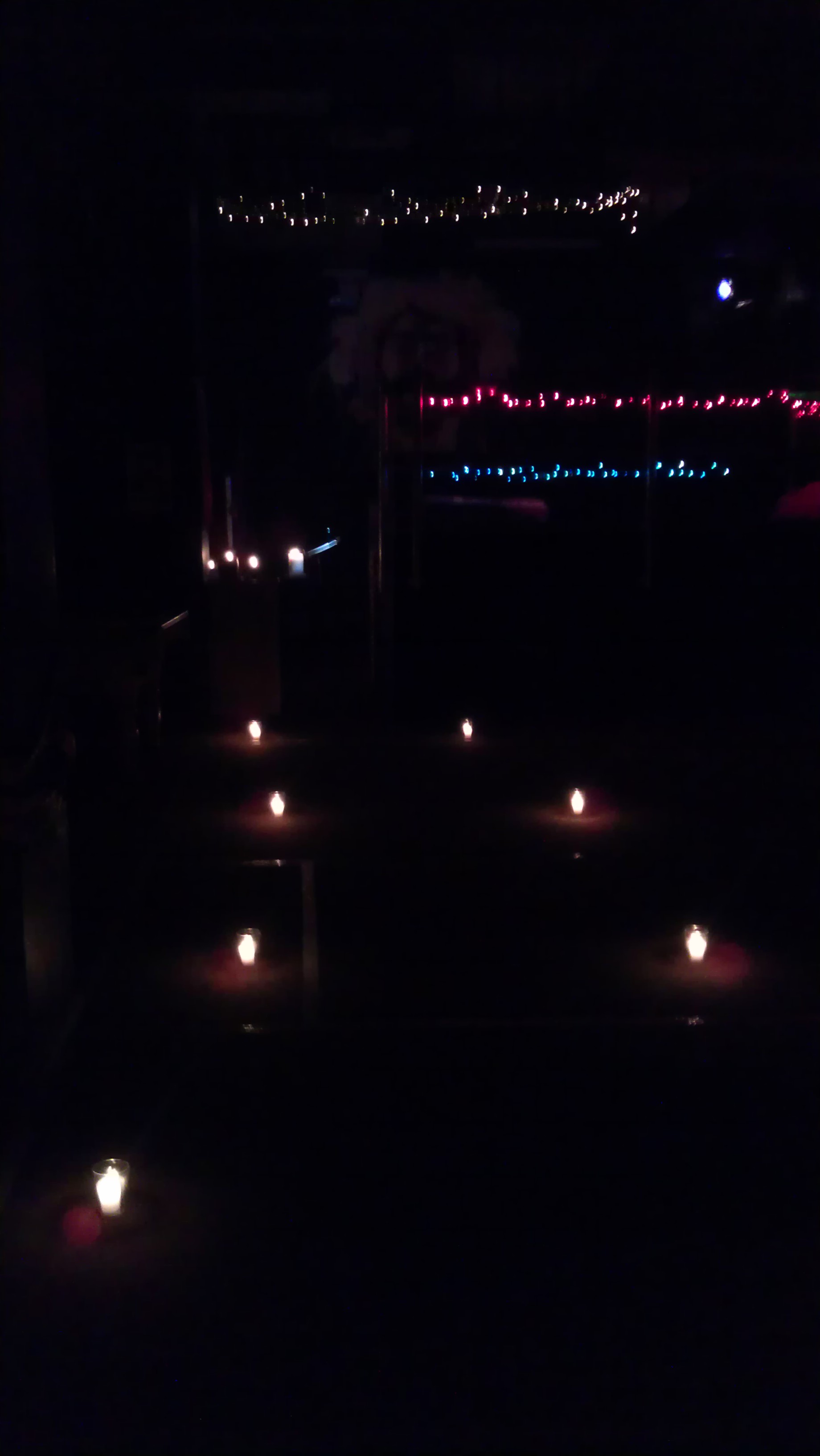 4/4/2012 Tenebrae candles
