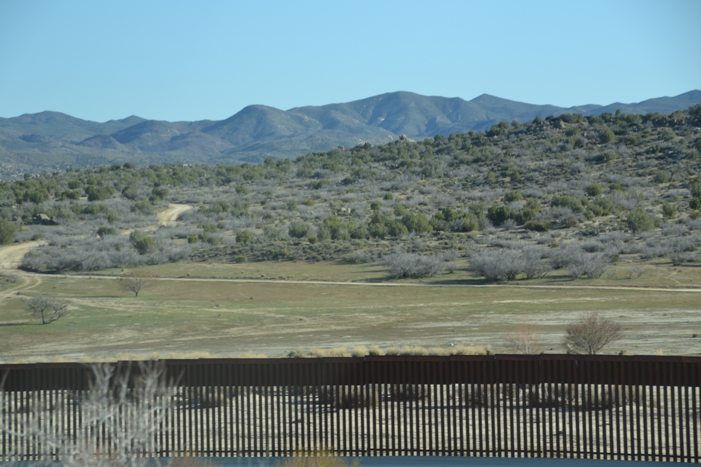 Arizona roadtrip, MX border fence