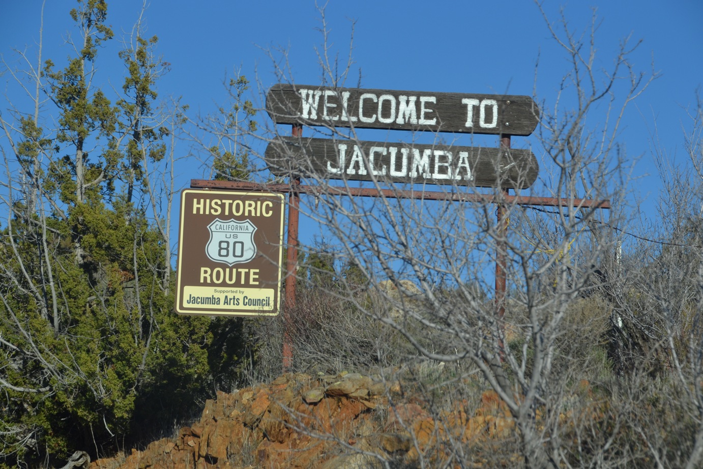 Arizona roadtrip, historic route 80 Jacumba