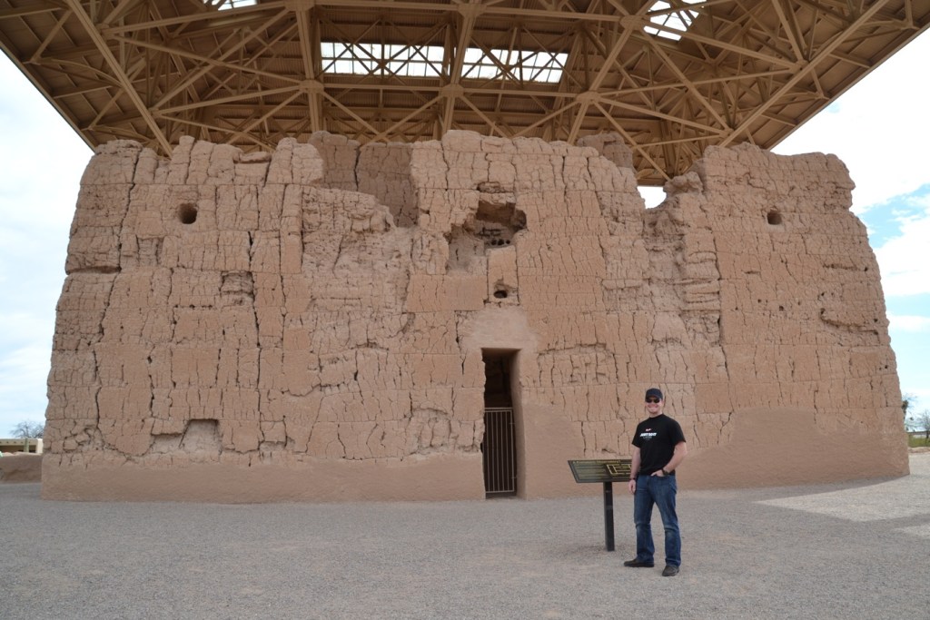 Casa Grande, Arizona, back of house