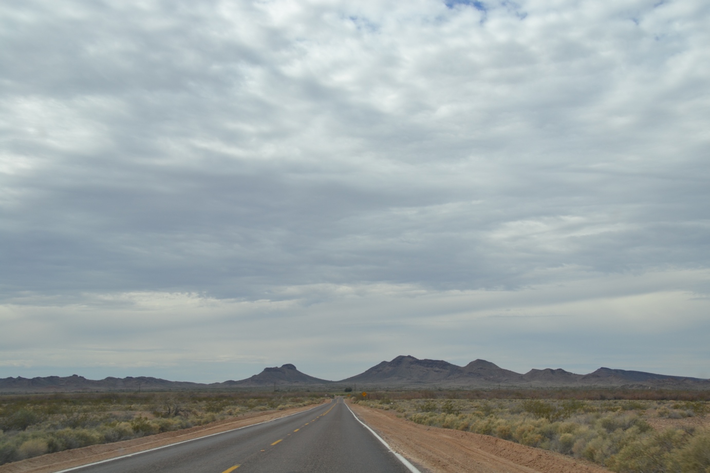 Arizona, Sonoran Desert road