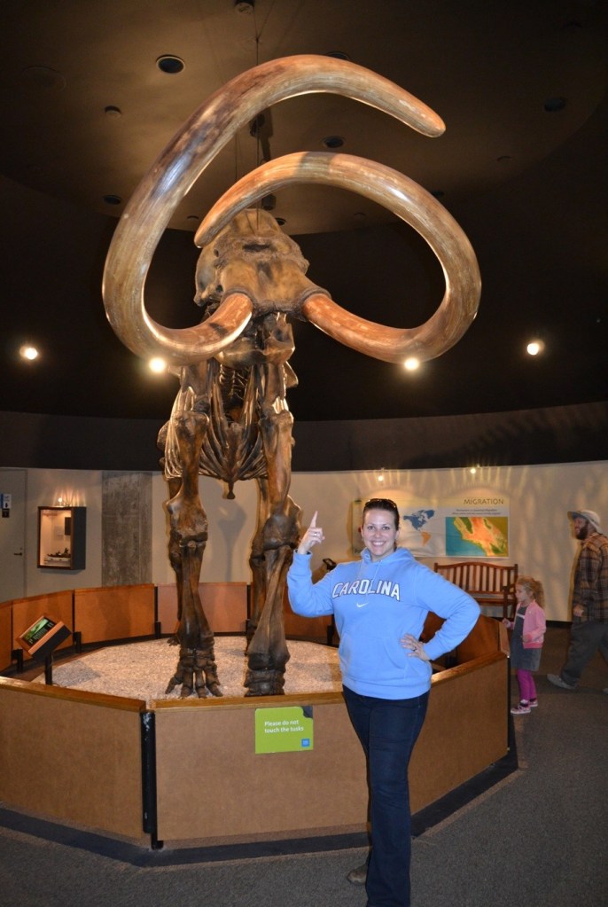 La Brea, Jo with Mammoth