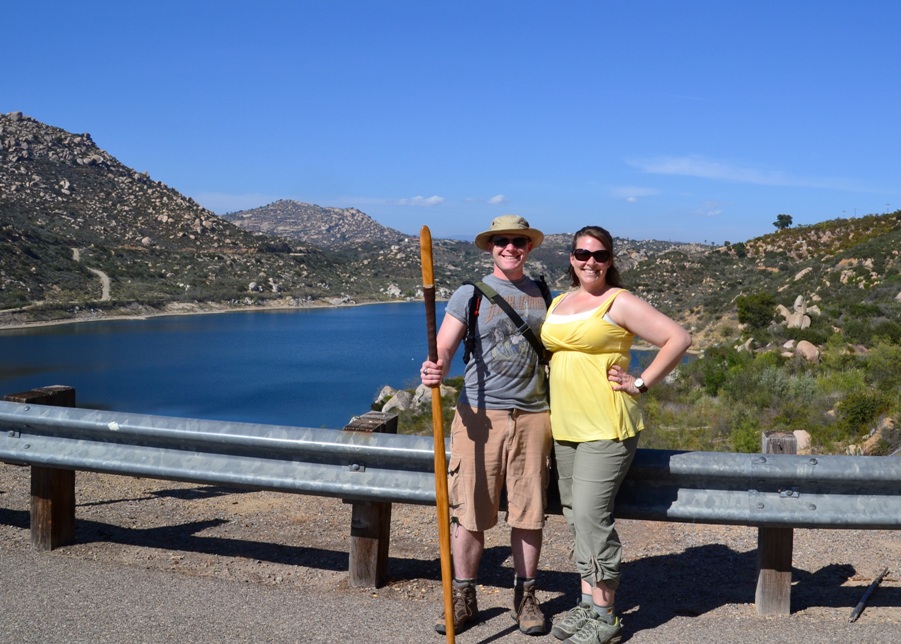 Blue Sky at Lake Ramona