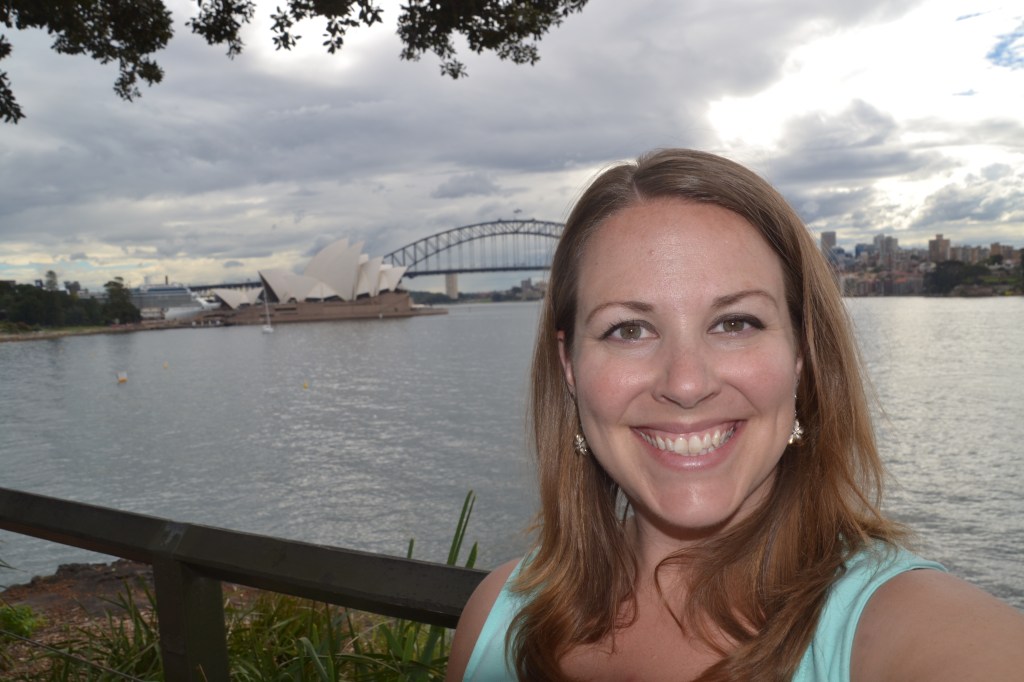 Australia Jo at the Opera House
