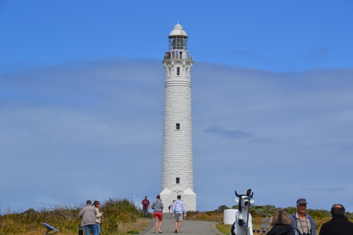 Australia, two oceans touch lighthouse