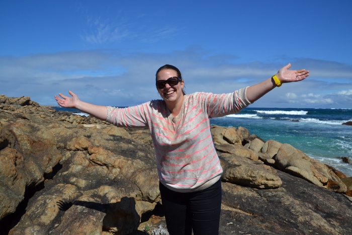 Australia, two oceans touch, hugged by the ocean