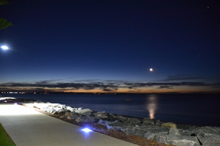 Australia, coast sunset