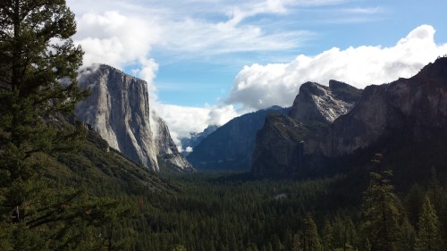 Tunnel View after storm